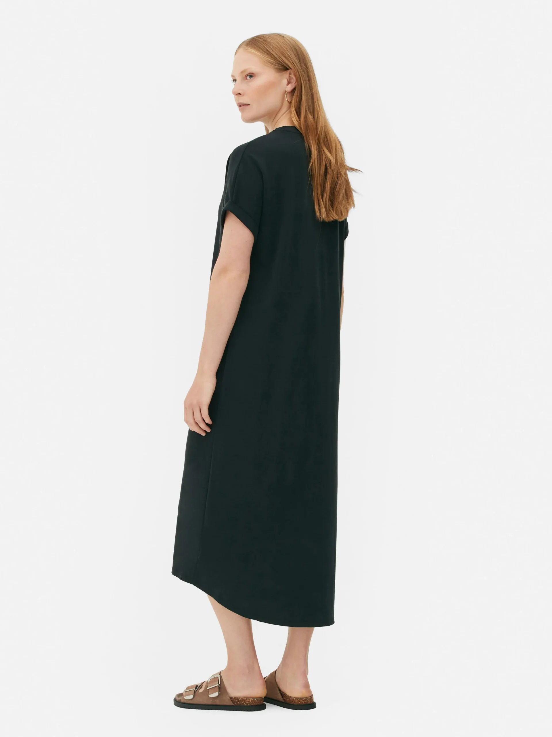 Outlet „The Edit“ T-Shirt-Midikleid Damen Kleider