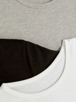 New Thermo-Top Mit Kurzen Ärmeln, 3er-Pack Kinder Unterwäsche