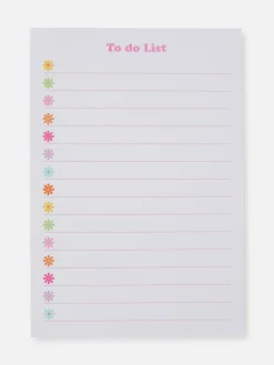 Hot To-Do-Liste-Schreibblock Mit Blumendesign Kinder Notizbücher