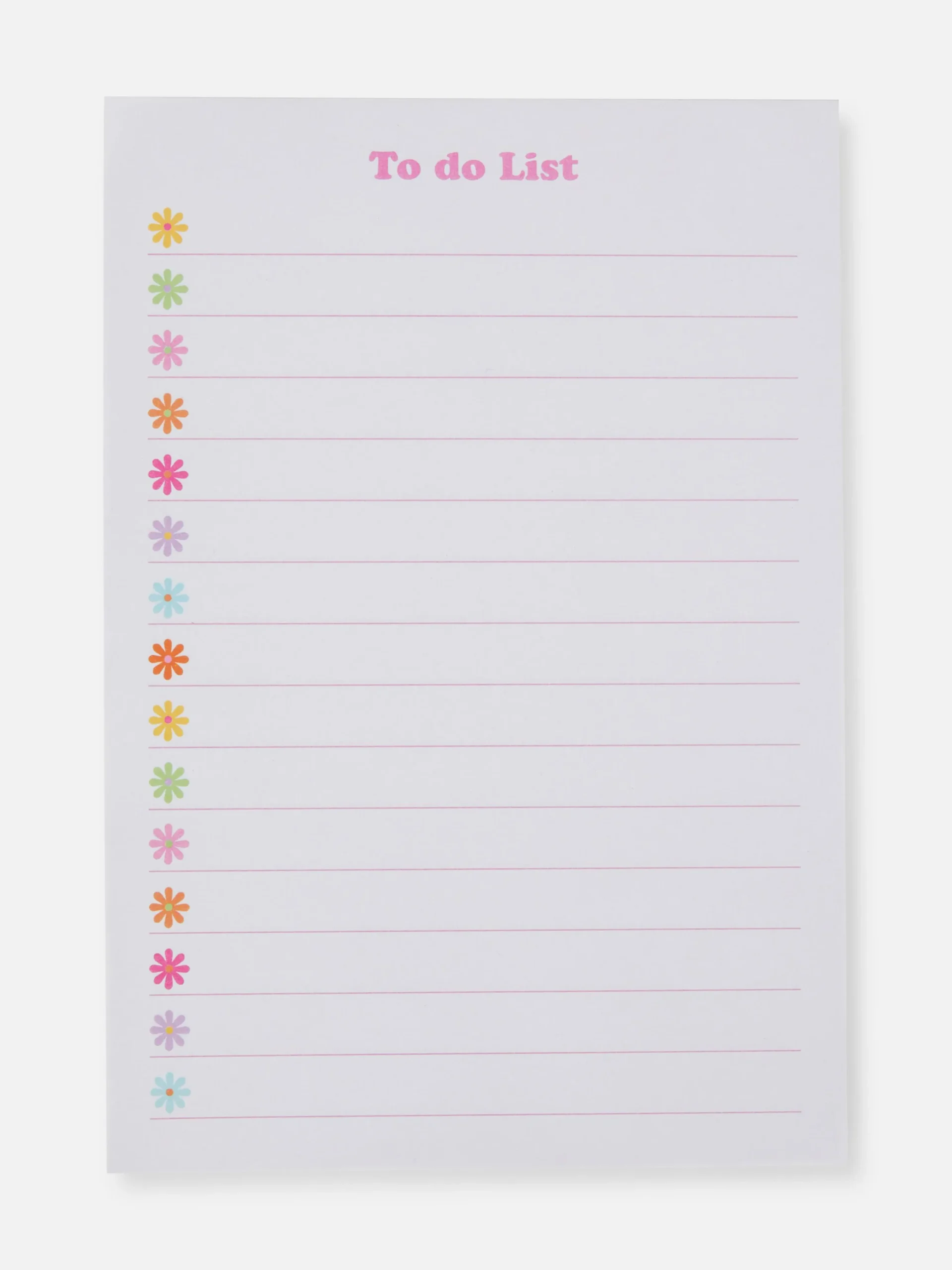 Hot To-Do-Liste-Schreibblock Mit Blumendesign Kinder Notizbücher