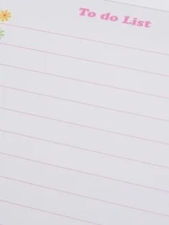 Hot To-Do-Liste-Schreibblock Mit Blumendesign Kinder Notizbücher