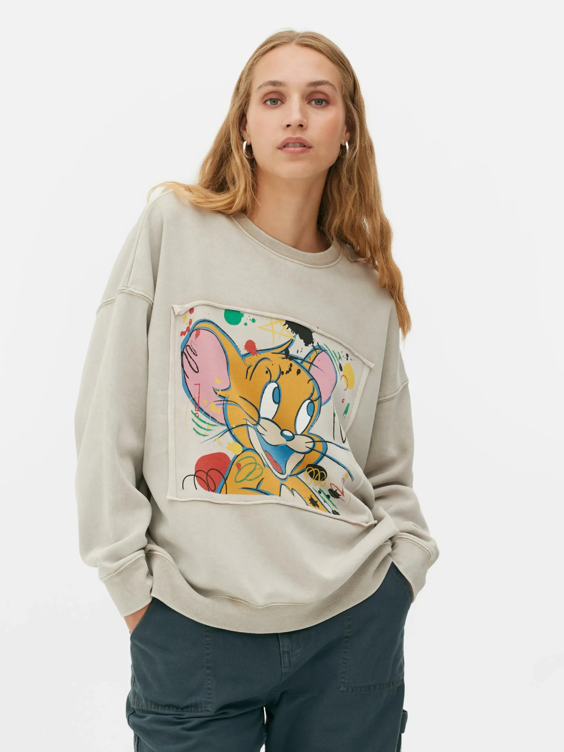 Online „Tom Und Jerry“ Kombi-Sweatshirt Damen Hoodies Und Sweatshirts