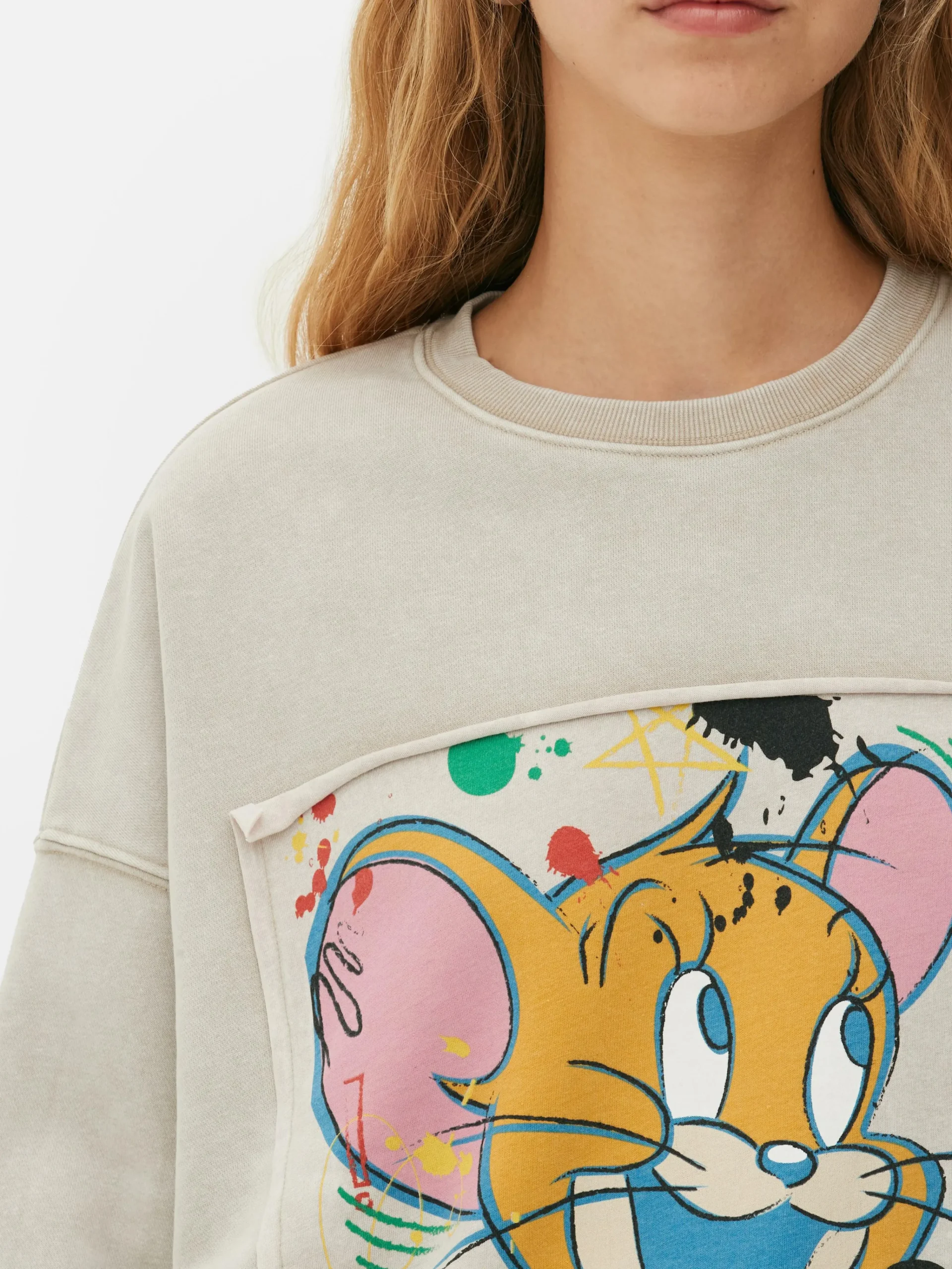 Online „Tom Und Jerry“ Kombi-Sweatshirt Damen Hoodies Und Sweatshirts