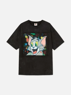 „Tom Und Jerry“ T-Shirt Damen Tops Und T-Shirts