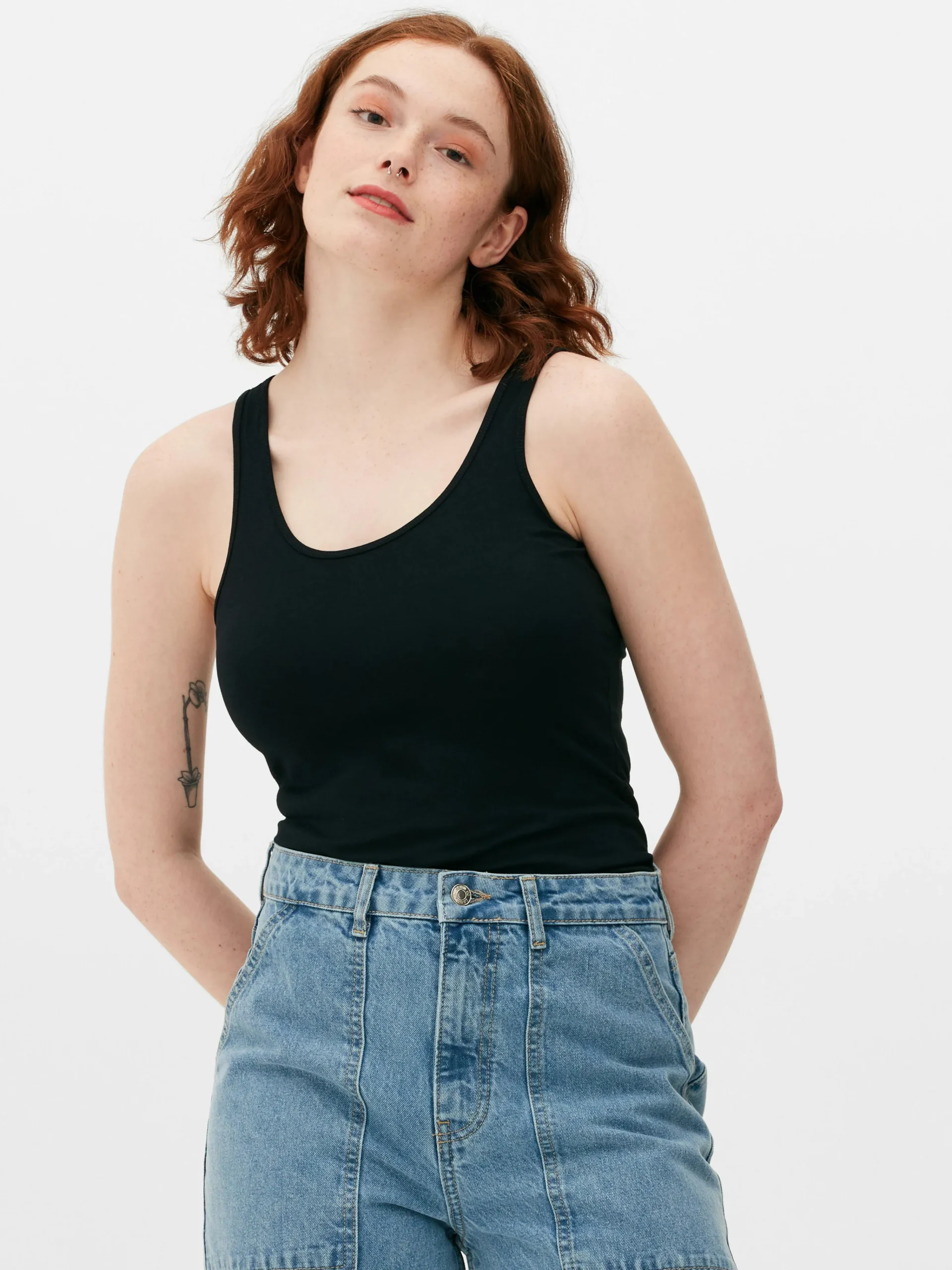 Discount Top Aus Stretch Mit Trägern Damen Tops Und T-Shirts