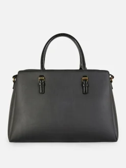 Sale Tragetasche Aus Kunstleder Mit Herausnehmbarem Beutel Damen Taschen Und Portemonnaies
