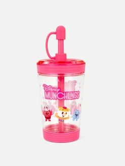 Discount Transparenter „Disney Munchlings“ Becher Mit Trinkhalm Tassen Und Becher