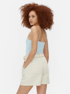 New Trägertop Mit Stretch Damen Tops Und T-Shirts