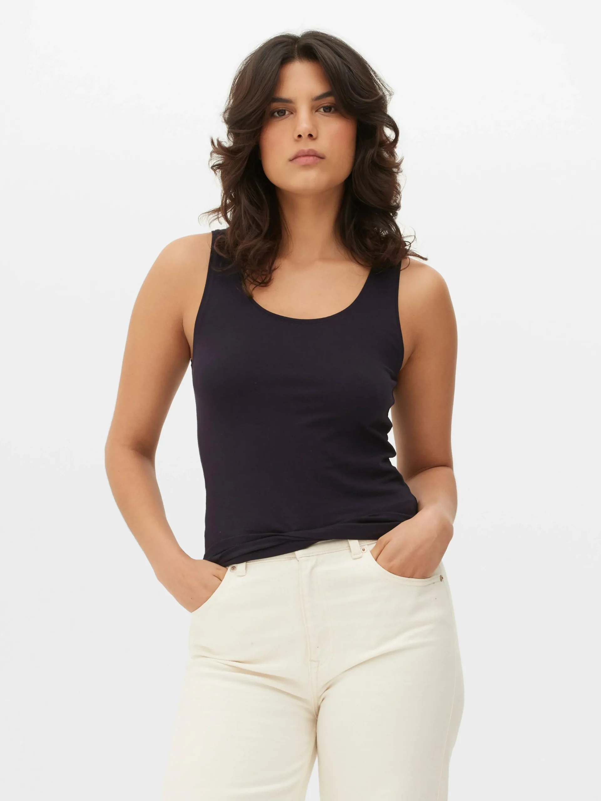Discount Trägertop Mit U-Ausschnitt Damen Tops Und T-Shirts