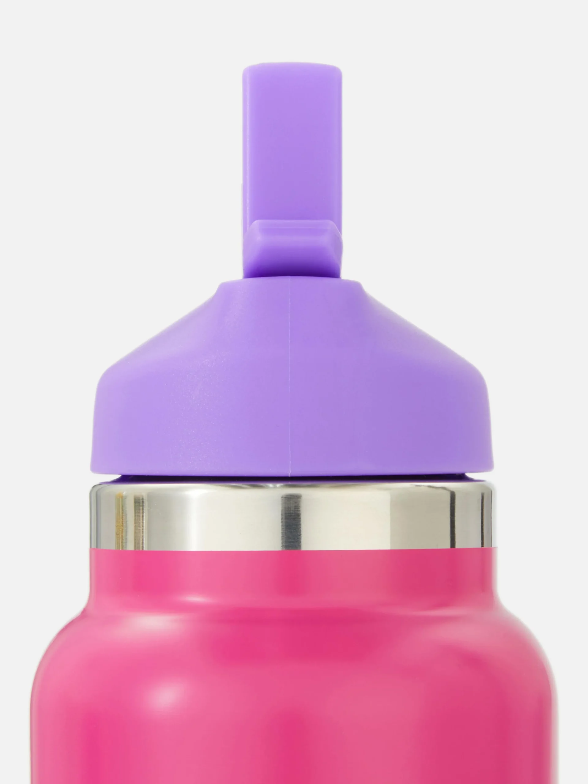 Hot Trinkflasche In Blockfarben Mit Strohhalm Tassen Und Becher