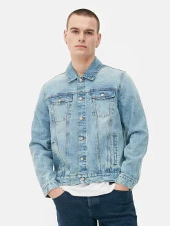 Outlet Trucker-Jeansjacke Herren Jacken Und Mäntel