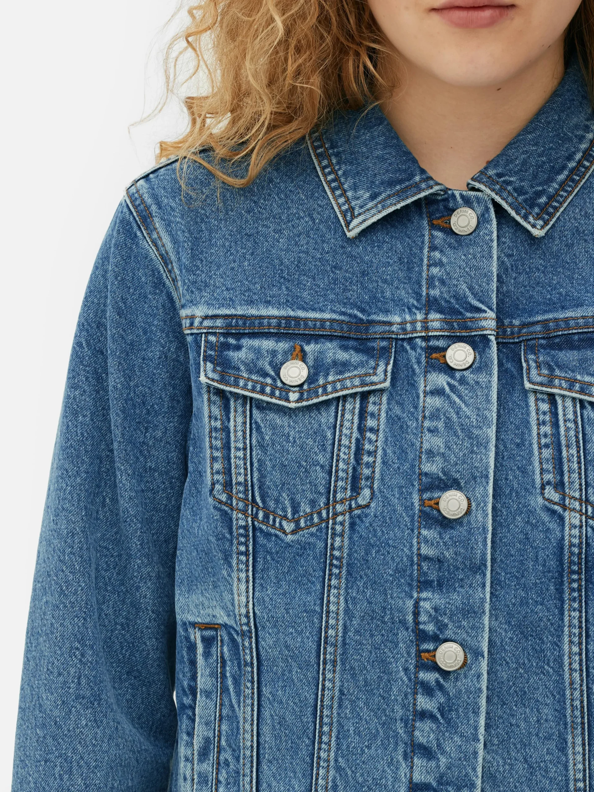 Sale Trucker-Jeansjacke Im Stil Der 80er Jahre Damen Denim|Jacken Und Mäntel