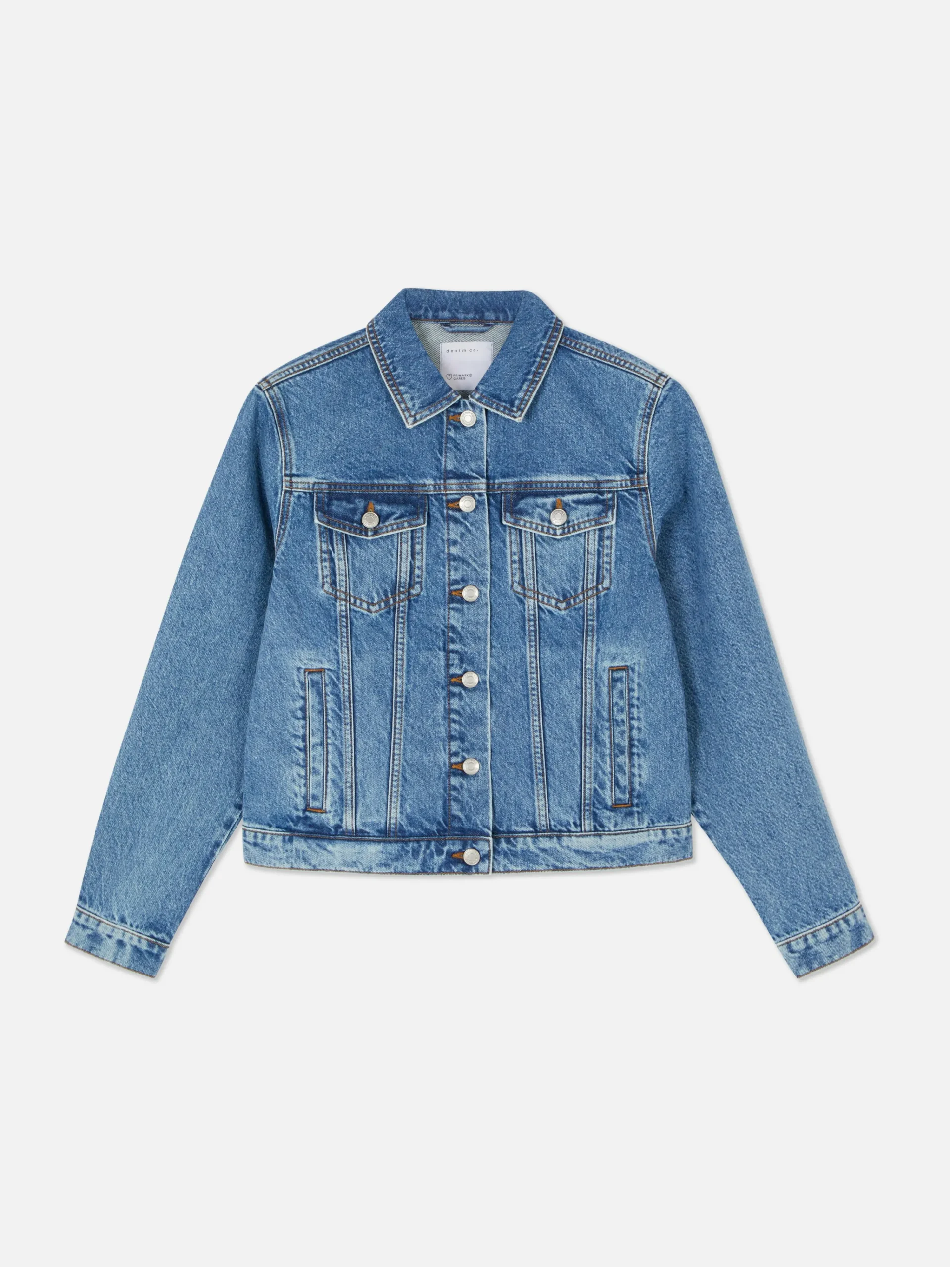 Sale Trucker-Jeansjacke Im Stil Der 80er Jahre Damen Denim|Jacken Und Mäntel