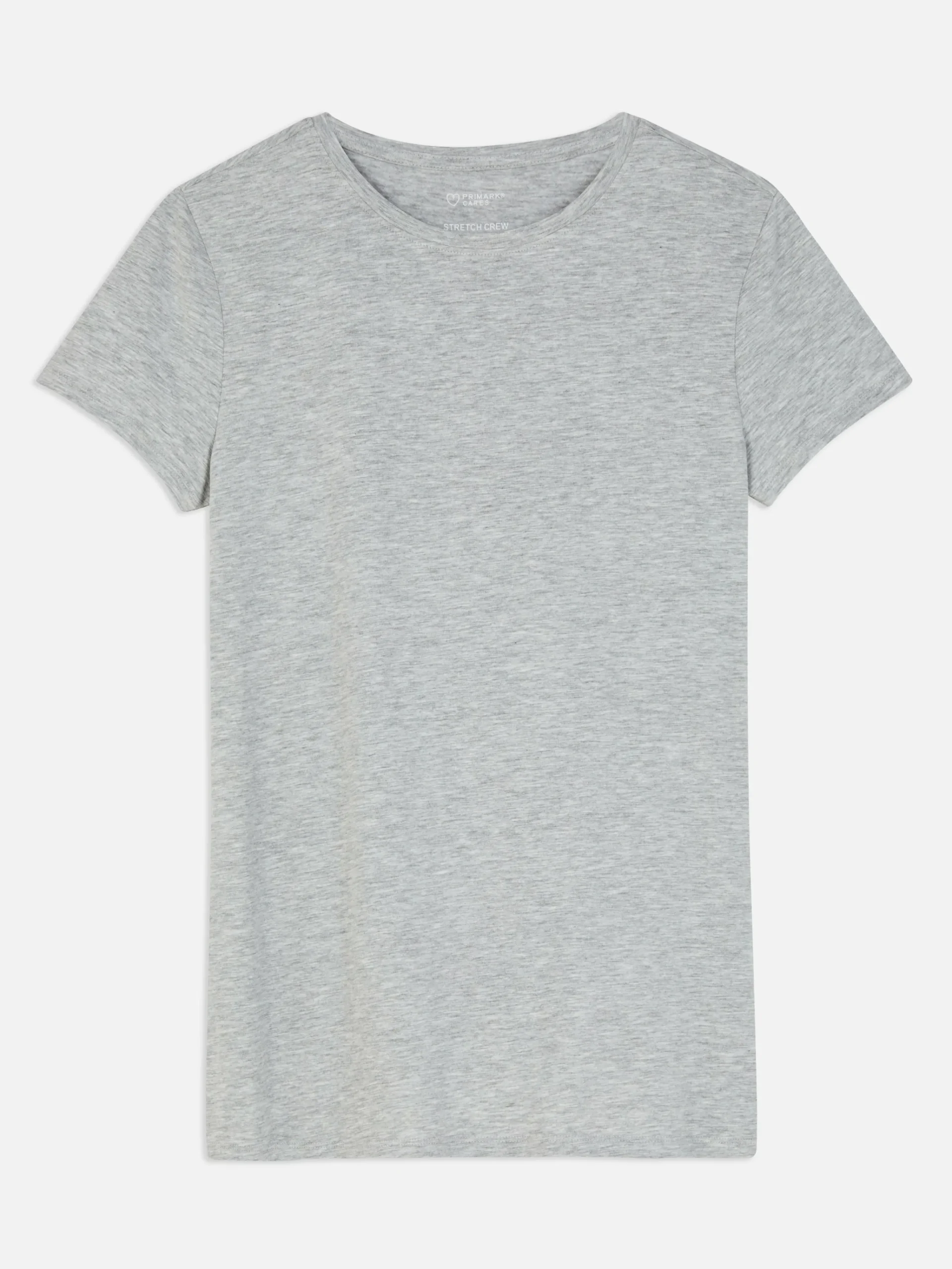 New T-Shirt Aus Stretch Mit Rundhalsausschnitt Damen Tops Und T-Shirts
