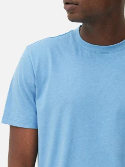 Online T-Shirt Im Regular-Fit Mit Rundhalsausschnitt Herren Tops Und T-Shirts