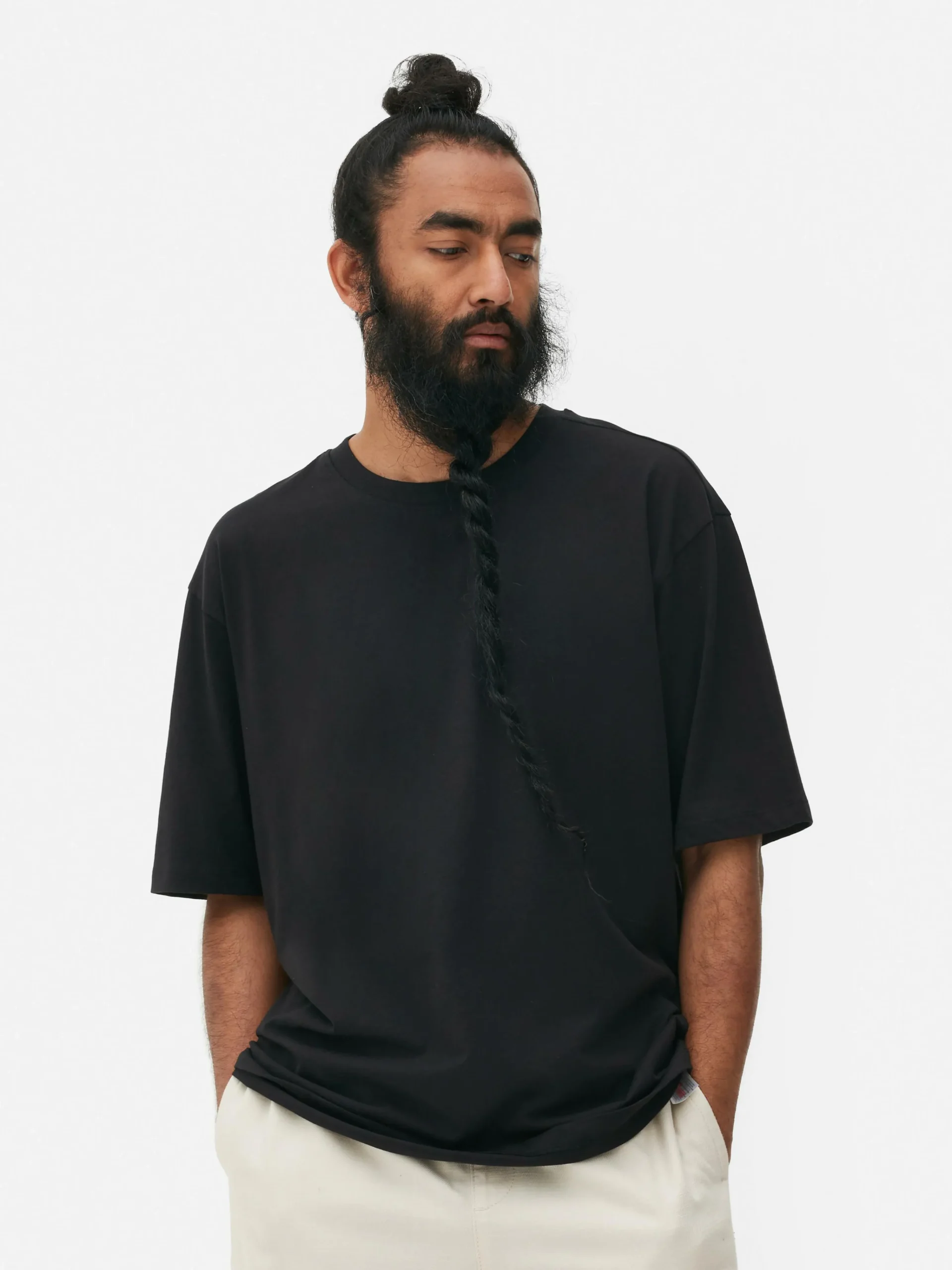 New T-Shirt In Lässiger Passform Herren Tops Und T-Shirts