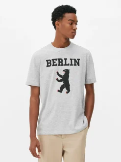 Hot T-Shirt Mit Dem Berliner Bären Herren Tops Und T-Shirts