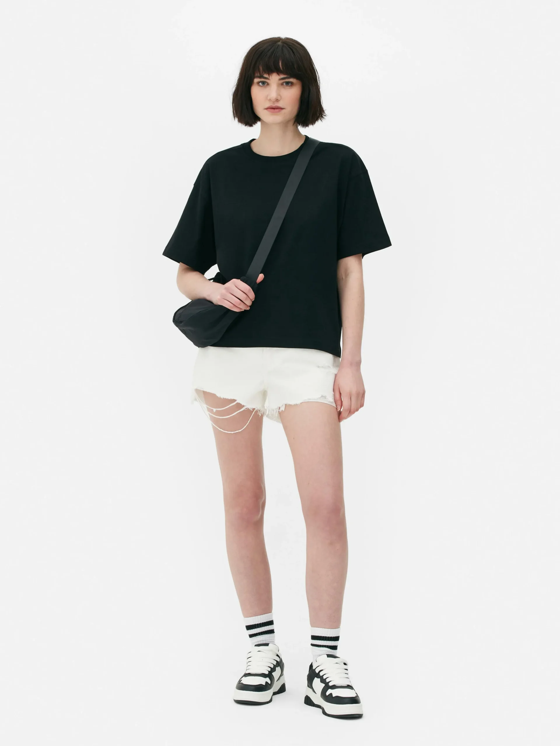 Outlet T-Shirt Mit Geradem Schnitt Damen Tops Und T-Shirts