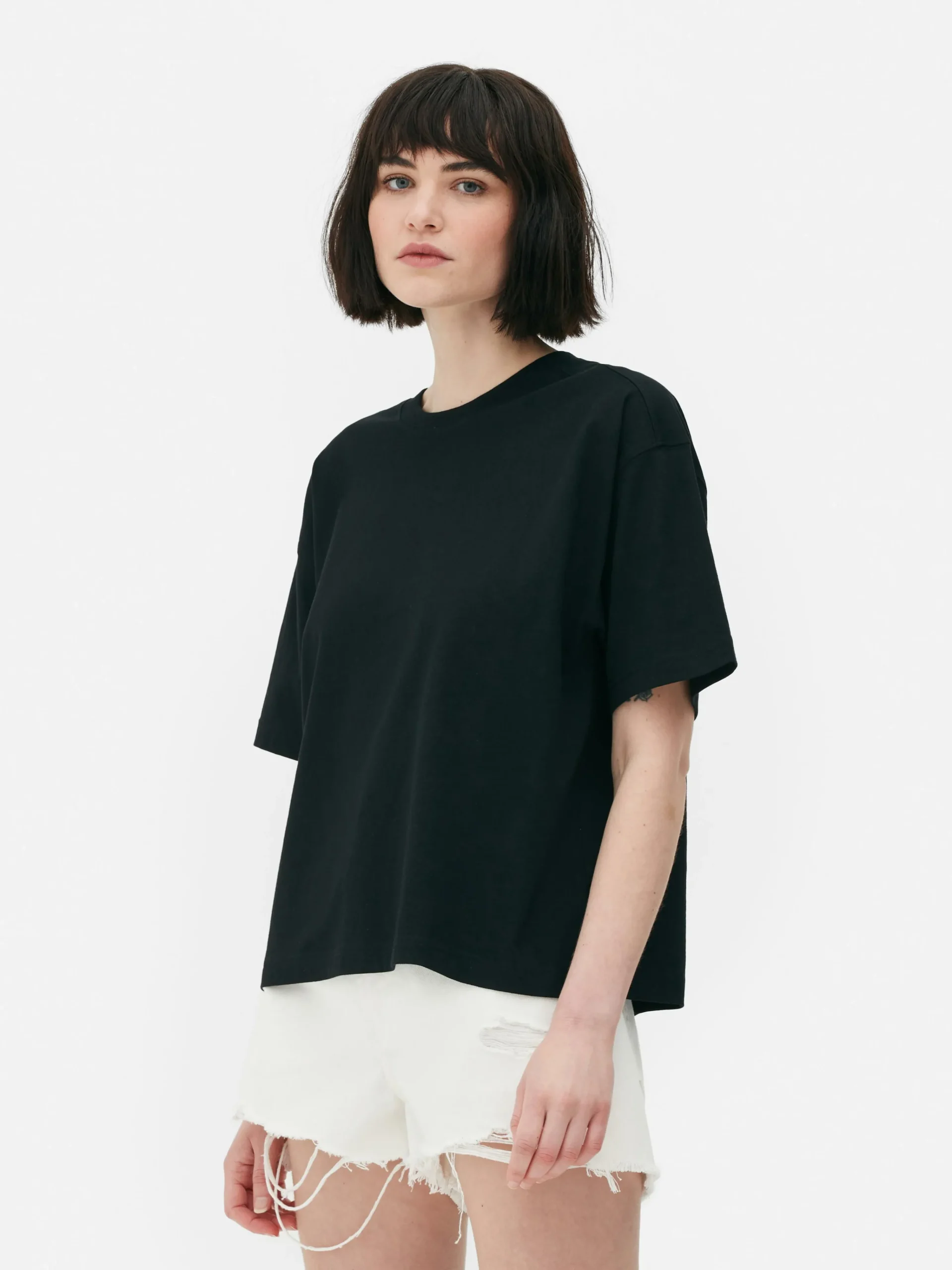 Outlet T-Shirt Mit Geradem Schnitt Damen Tops Und T-Shirts