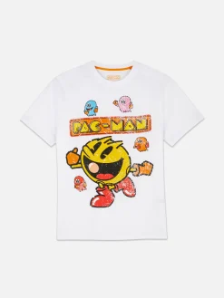 New T-Shirt Mit „Pac-Man“ Grafik Herren Tops Und T-Shirts