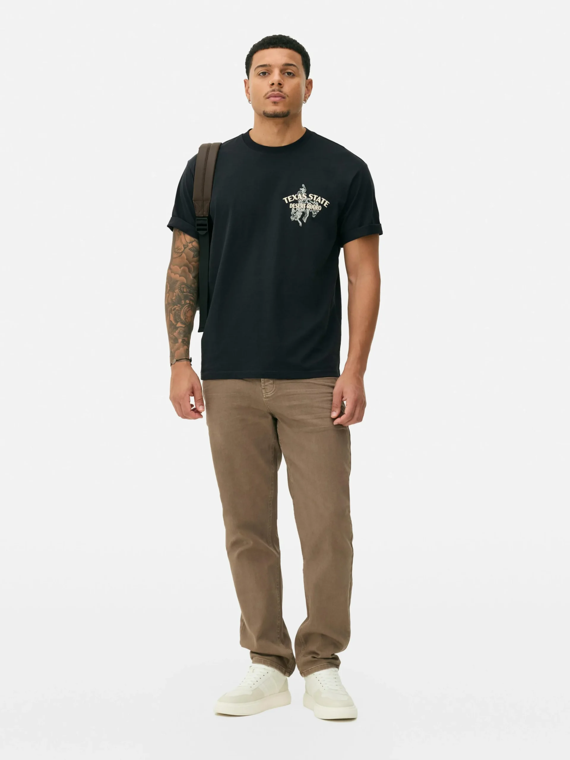 Sale T-Shirt Mit Rodeo-Print Herren Tops Und T-Shirts