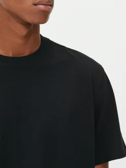 Hot T-Shirt Mit Rundhalsausschnitt In Regulärer Passform Herren Tops Und T-Shirts