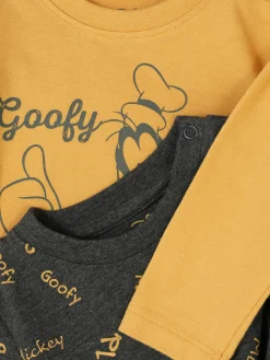 Discount T-Shirts Mit „Disney Goofy“ Grafik, 2er-Pack Tops Und T-Shirts