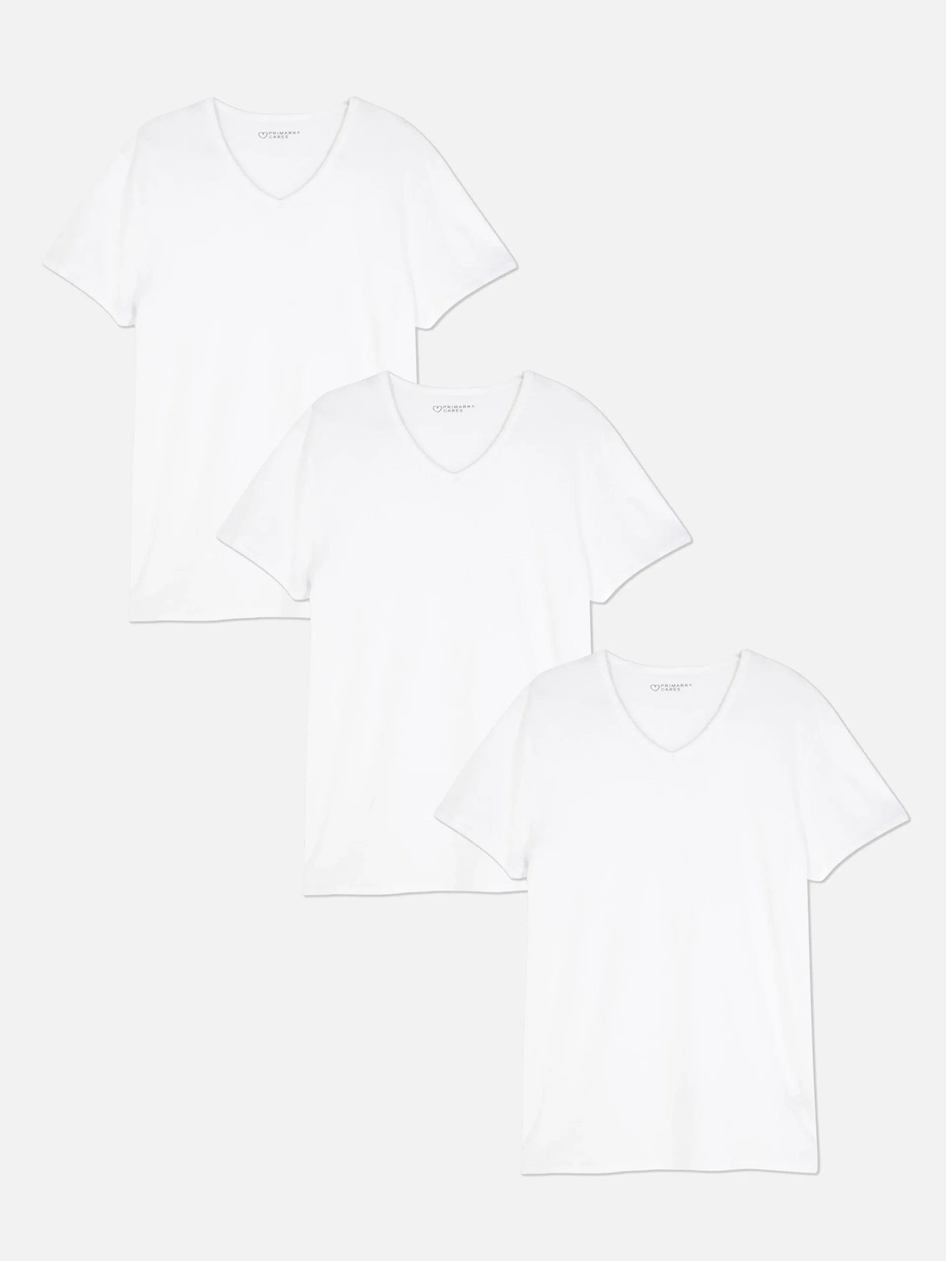 Online T-Shirts Mit V-Ausschnitt, 3er-Pack Herren Tops Und T-Shirts