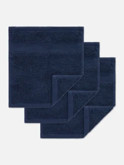 Outlet Ultraweiche Gesichtstücher, 3er-Pack Handtücher