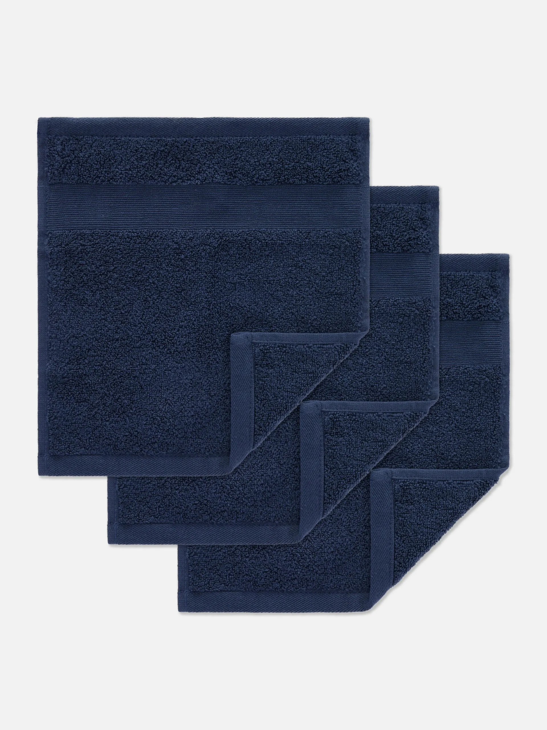 Outlet Ultraweiche Gesichtstücher, 3er-Pack Handtücher