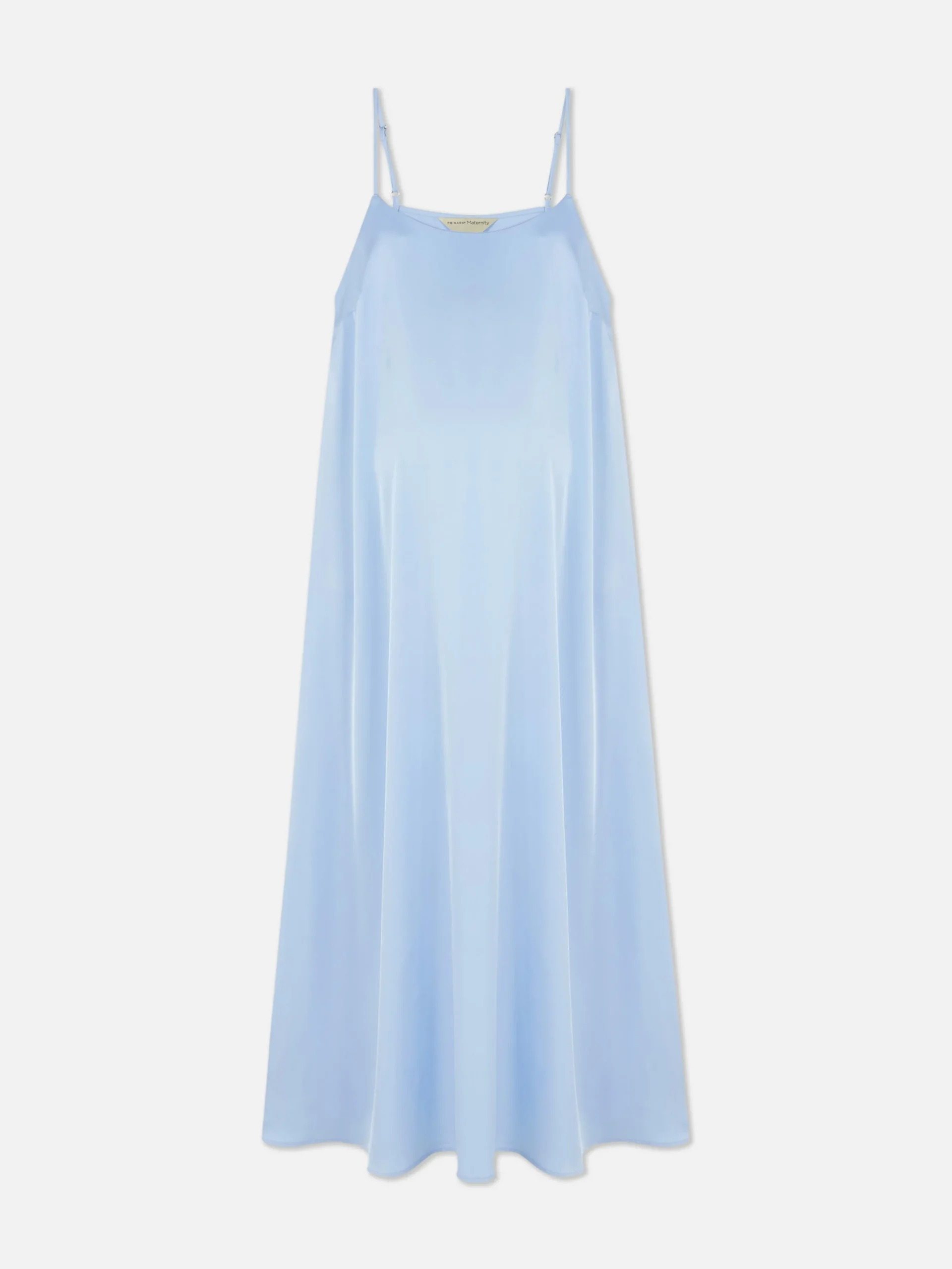 Umstands-Maxikleid Aus Satin Damen Kleider