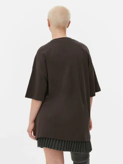 „Van Gogh Zypressen“ T-Shirt Im Oversized-Look Damen Grafik-T-Shirts Und -Sweatshirts|Tops Und T-Shirts