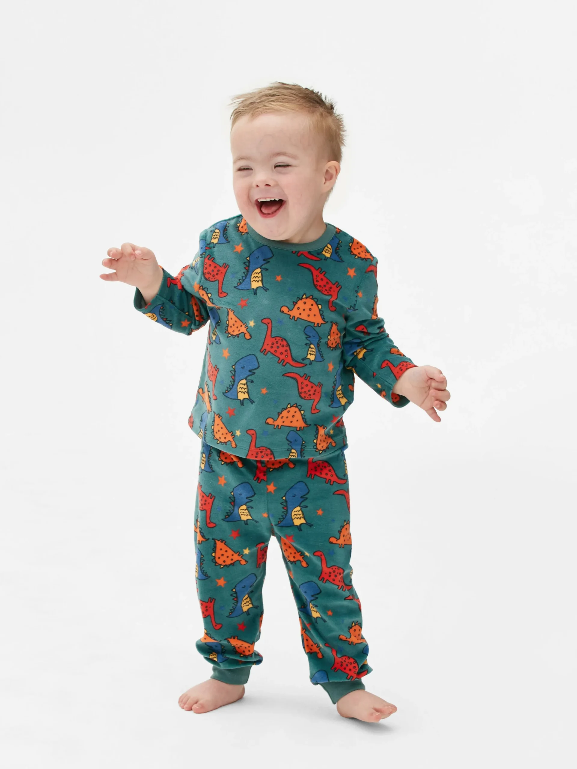 New Velours-Schlafanzug Mit Grafik Schlafanzüge Und Nachtwäsche