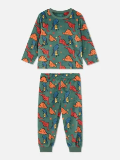 New Velours-Schlafanzug Mit Grafik Schlafanzüge Und Nachtwäsche