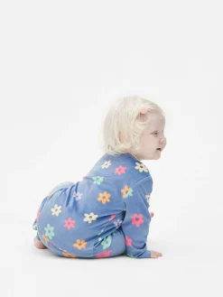 Velours-Schlafanzug Mit Grafik Schlafanzüge Und Nachtwäsche