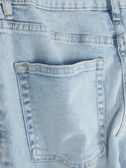 Hot Verkürzte Jeans Mit Ausgestelltem Bein Damen Denim|Jeans