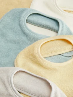 Verschiedene Lätzchen Aus Frottee, 5er-Pack Kinder Füttern Und Abstillen