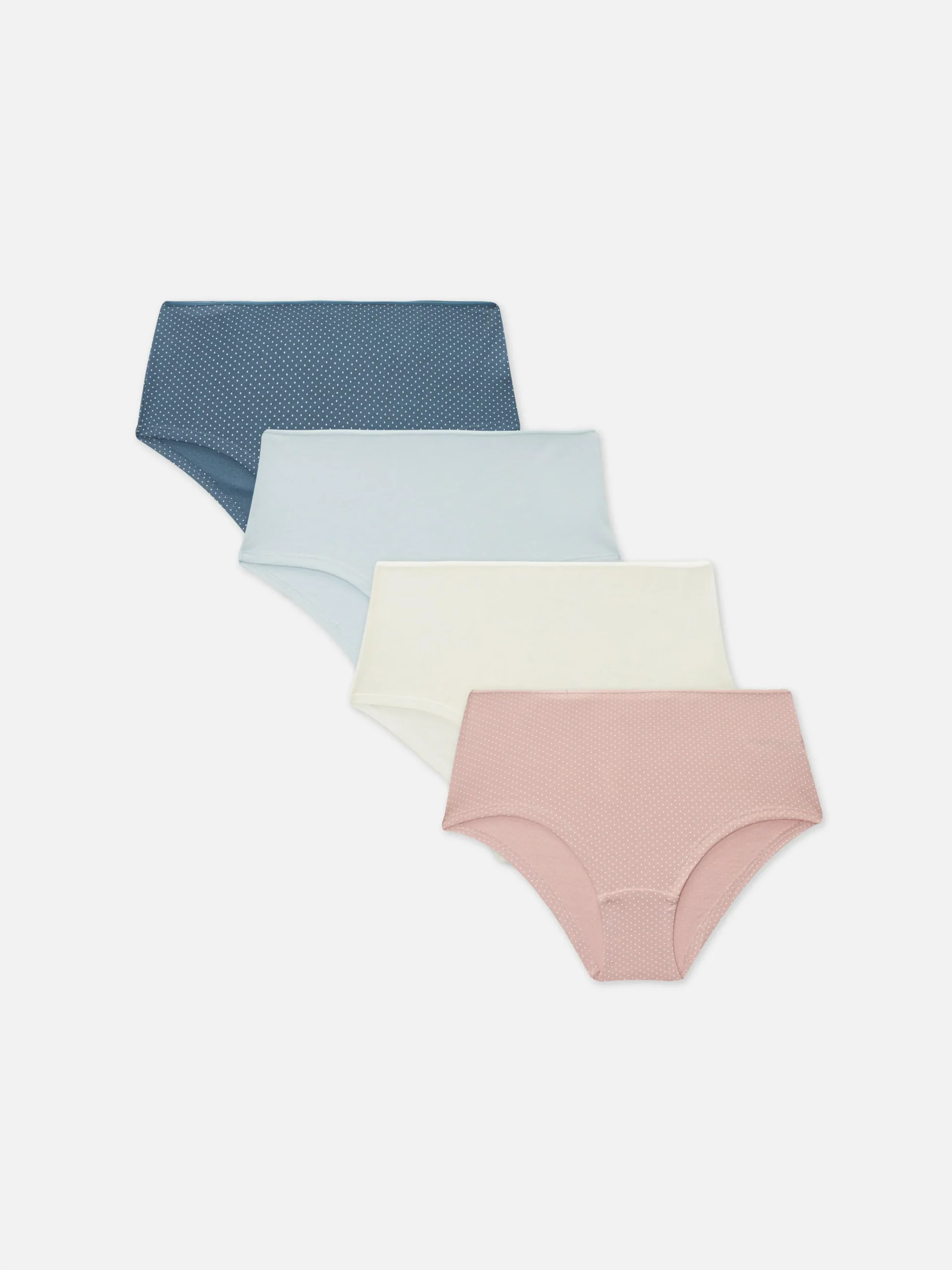 Discount Verschiedene Slips Mit Mittlerer Leibhöhe, 4er-Pack Damen Slips