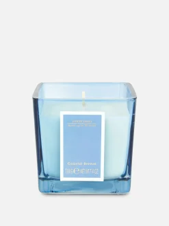 New Viereckige Kerze In Getöntem Glas Raumdüfte