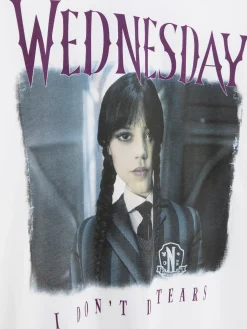 Hot „Wednesday“ Nachthemd Im Oversized-Look Damen Halloween Alle|Schlafshirts Und Nachthemden