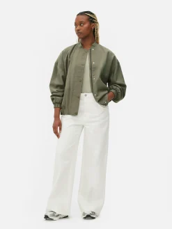 Discount Weiche Bomberjacke Damen Jacken Und Mäntel