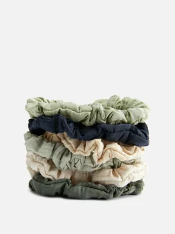 Outlet Weiche Mikro-Haargummis, 6er-Pack Damen Haarschmuck