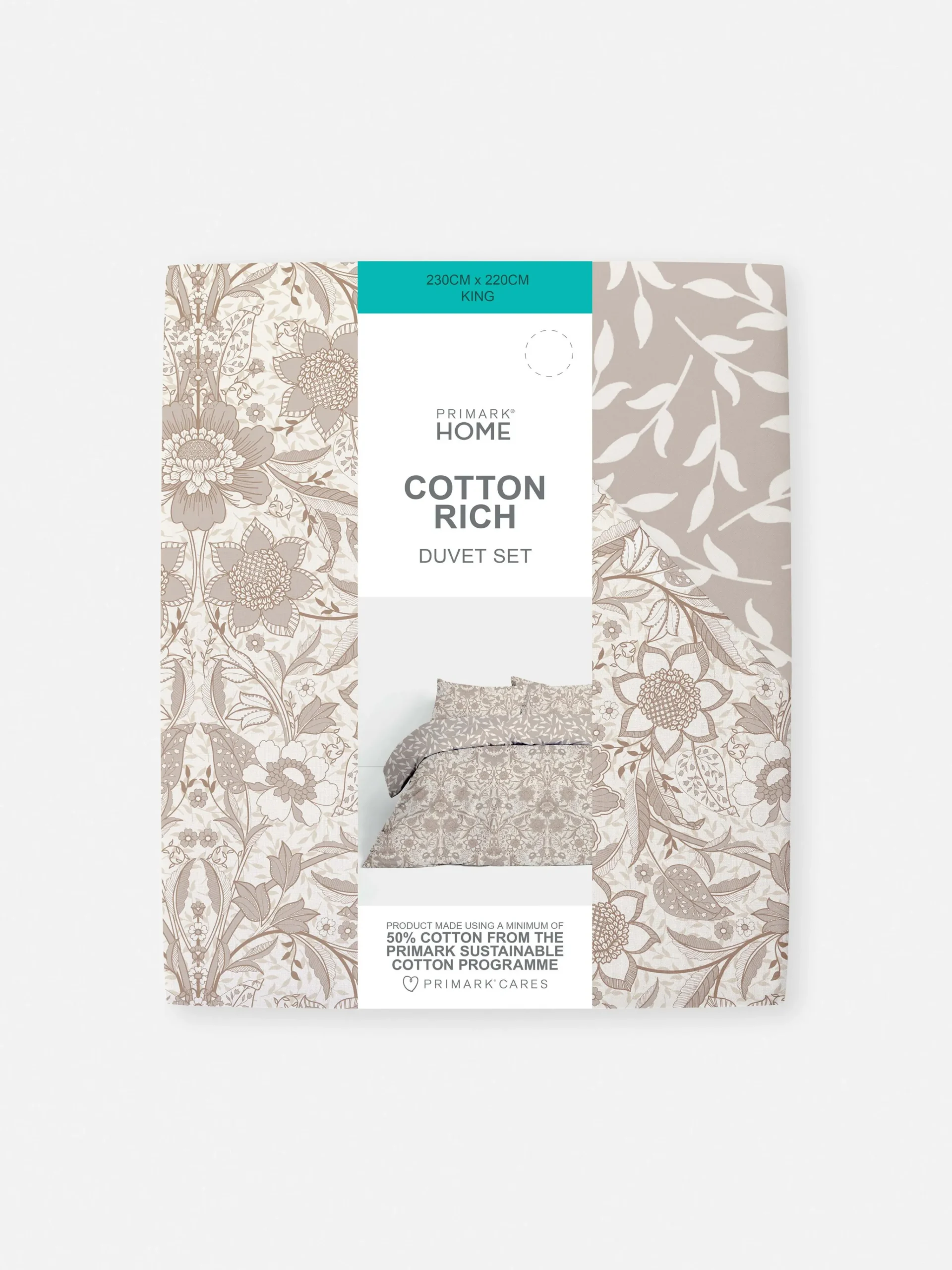 Outlet Wendbare Bettwäsche Mit Blumenmuster, Kingsize Bettwäsche Und Sets