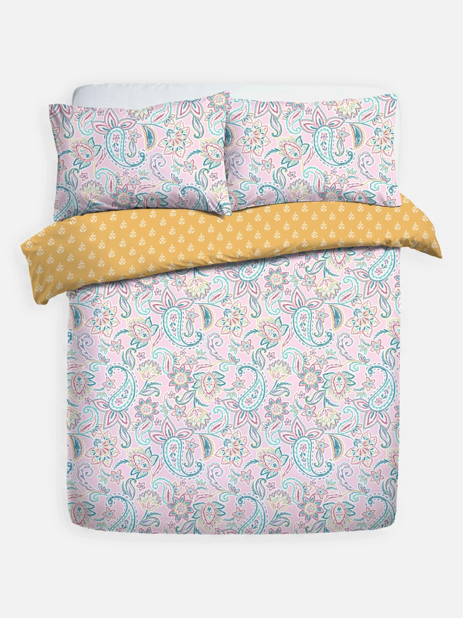 Clearance Wendbare Bettwäsche Mit Paisleymuster, Kingsize Bettwäsche Und Sets