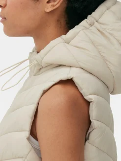 Outlet Weste Mit Kapuze Damen Jacken Und Mäntel