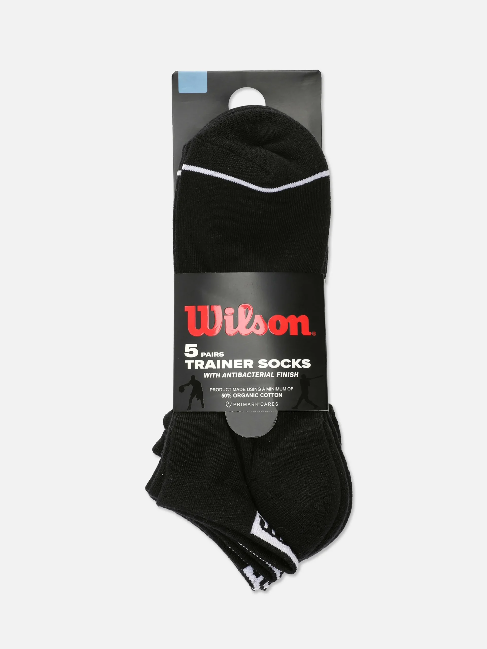 Hot „Wilson“ Sneakersocken, 5er-Pack Herren Socken