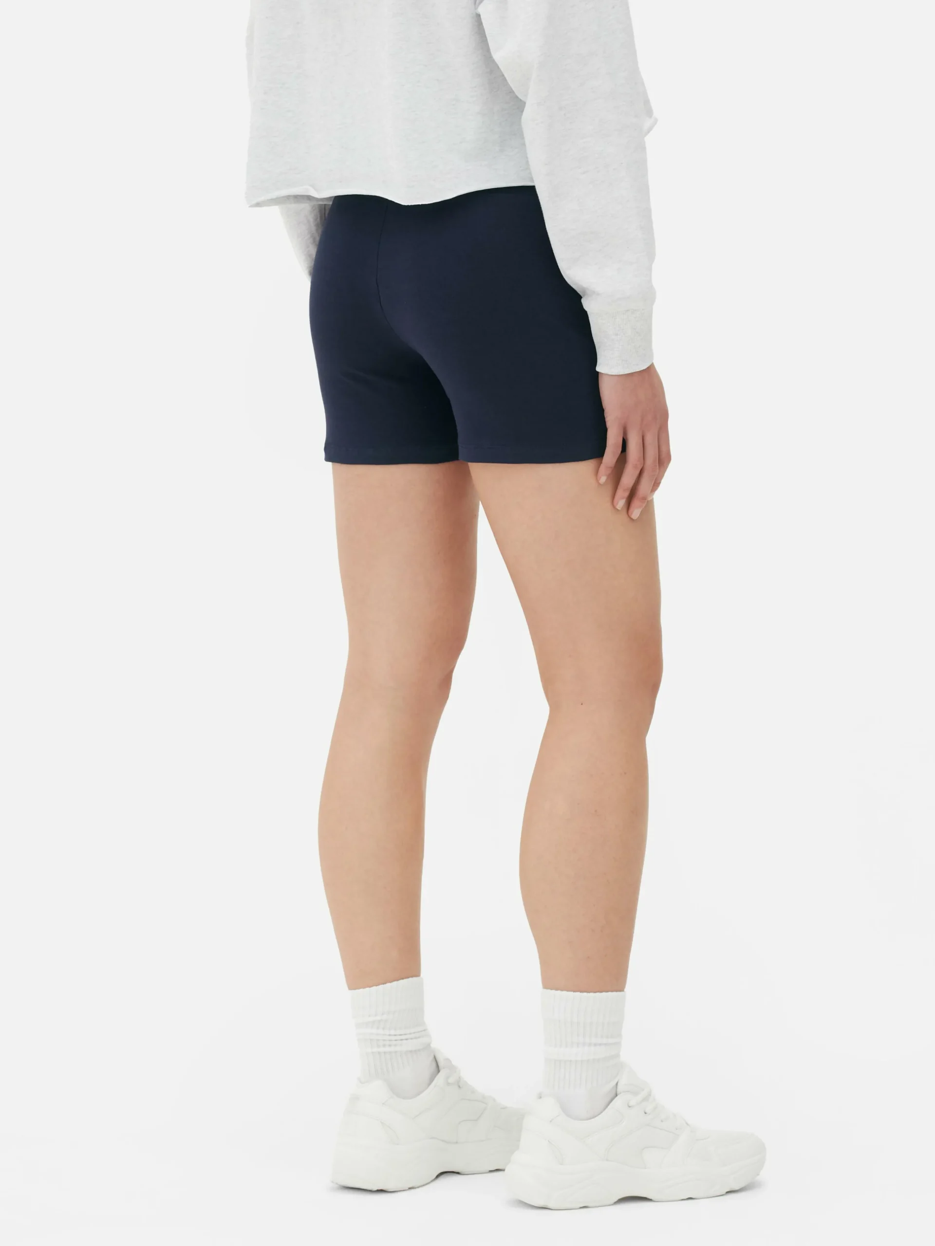 Online Yogashorts Mit Hohem Bund, 2er-Pack Damen Shorts