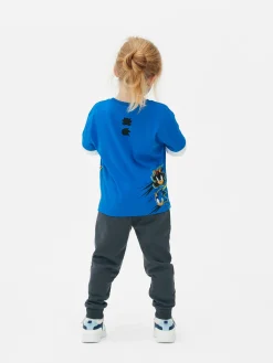 New Zweifarbiges „Sonic The Hedgehog“ T-Shirt Kinder Tops Und T-Shirts