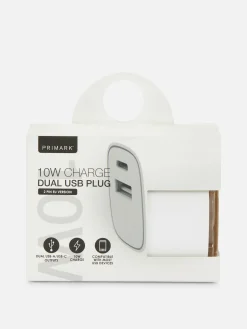 Clearance Zweipoliger Doppel-USB-Stecker, 10 Watt Ladegeräte