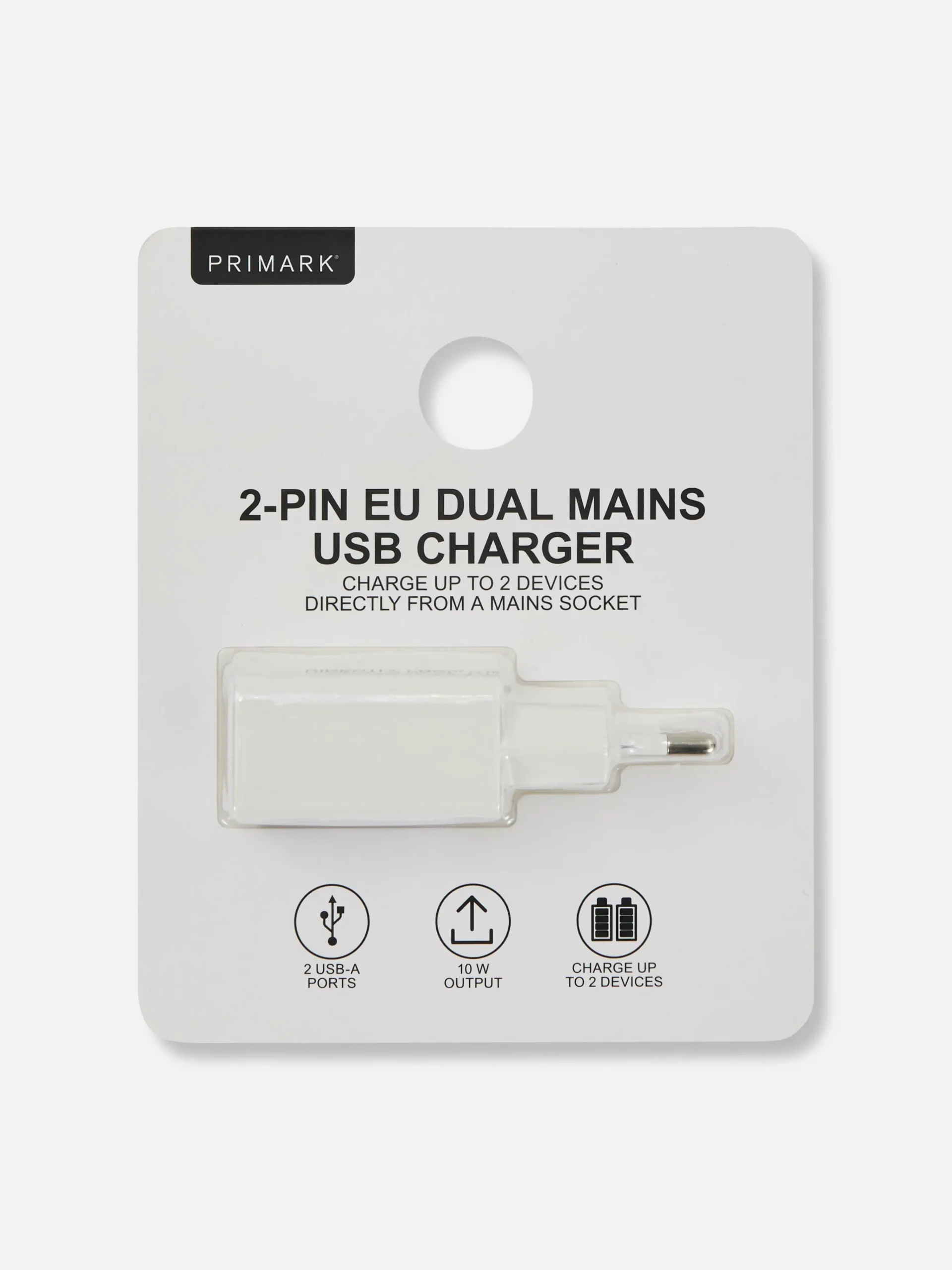 Outlet Zweipoliger USB-Stecker Ladegeräte